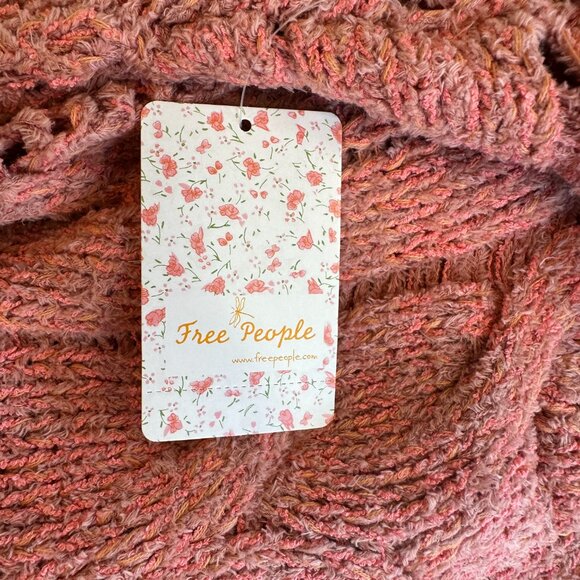 NWT Free People Against The Tide Sweater S Oversized/Relaxed Fit - Picture 8 of 10